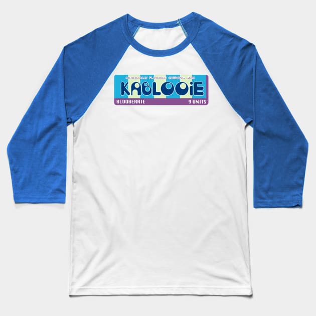 Kablooie Chewing Gum Baseball T-Shirt by Apgar Arts